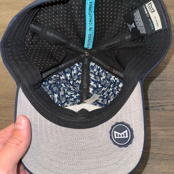 Melin A- Game Icon Hydro Snapback Hat Navy Sz Classic - Picture 4 of 5